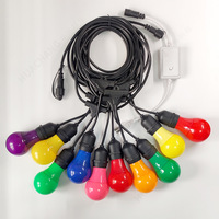 Connecteur de lumière de bande de LED étanche IP68 de haute qualité câble d'extension mâle/femelle à 2 broches avec contacts en cuivre modèle M12