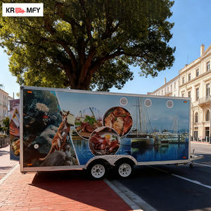 2026 <b>Kitchen</b> Fast Trailer Mobile Coffee Trucks Food Van Truck - Product Image 1