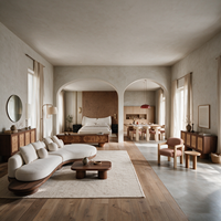 Canapé en tissu moderne sur mesure, ensemble de meubles de salon pour appartement et hôtel, taille personnalisée