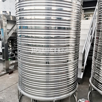 Réservoir d'eau en acier inoxydable 2021, réservoir liquide pour produits chimiques, nouvel arrivage 304