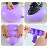 Kit de décoration de fête d'anniversaire en latex gonflable violet pour fête prénuptiale, fête des mères, mariage facile, arche de ballons et guirlande - Vente en gros