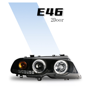 Phares Xénon <span class=keywords><strong>Angel</strong></span> Eye de Haute Qualité pour Modèles à 2 Portes, 12V 55W 6000K, Neuf pour Série 3 <span class=keywords><strong>E46</strong></span> 1998-2002 - Product Image 6