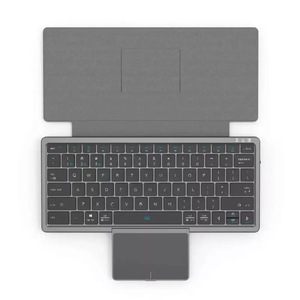 Bàn phím không dây có thể gập lại kf8700 với bàn di chuột phù hợp cho máy tính xách tay và máy tính bảng - Product Image 1