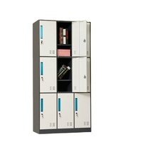 12 portes fer personnel casier métal acier salle de sport casiers de rangement vêtements en métal casier armoire