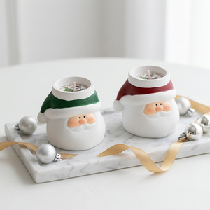 Lilin Seni Bulat Berbahan Lilin Kedelai Ramah Lingkungan Buatan Tangan dengan Aroma Liburan untuk Tahun Baru Imlek, Ulang Tahun, Wisuda & Pesta - Product Image 1