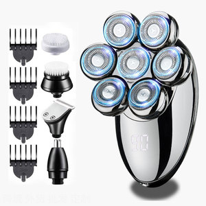 Mini Afeitadora USB Portátil para Hombre, Maquinilla de Afeitar Eléctrica Lavable para Cara y Cuerpo, Afeitadora de Viaje Silenciosa para Uso en Exteriores y Negocios - Product Image 1