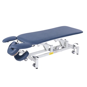 Physiotherapie-Kliniken Chiropraktische Behandlungsliege Physiotherapie-Stoßwellenbett Kardiograph-Liegen Elektrische Massage-Stretcher - Product Image 6