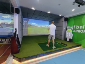 Machines de jeu de golf sportives tendance pour centres commerciaux, simulation réaliste, à monnayeur - Product Image 4