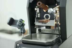 Machine à torréfier le café de type gaz WS-RX300, capacité de torréfaction 100g 300g, compatible avec la commande via l'application Santoker - Product Image 2