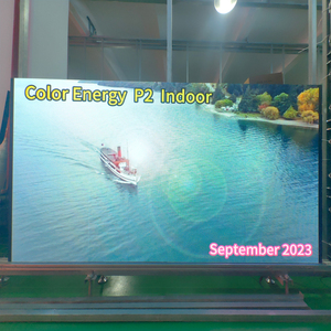 Panneau mural d'entretien avant d'écran d'affichage à LED polychrome d'intérieur de P2 produit en usine pour le fond d'étape - Product Image 4