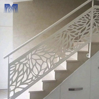 Escalier en colimaçon en acier inoxydable avec balustrade en tuyaux forgés, système de garde-corps et designs modernes de rampes en fer forgé
