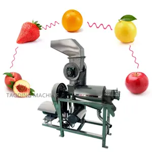 Máquina de acero inoxidable para hacer zumo de fruta, mermelada de fruta, máquina extractora de zumo de fruta