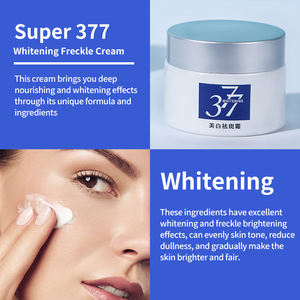 Venta al por mayor brillo aclaramiento de manchas Mejora el tono de la piel amarillo oscuro 377 crema blanqueadora y quitamanchas - Product Image 5