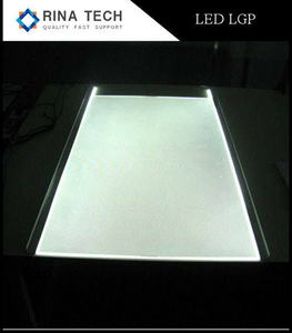 Panneau de guidage lumineux PMMA personnalisé de qualité supérieure, feuille transparente rétroéclairée par LED, décorative à motifs floraux/pétales, Rina Tech personnalisé - Product Image 4
