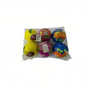 MNJ Sponge Balls 9Cm 6Pcs Party Novelty Toys - Product Image 2
