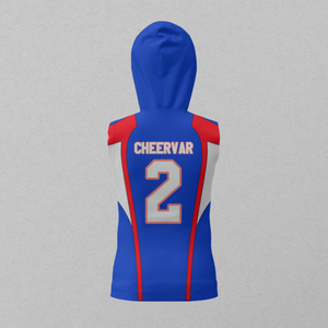 Set seragam sepak bola sangat elastis, set kaus tanpa lengan 5 on 5, kaus sepak bola pemuda elastis elastis 5V5 - Product Image 4