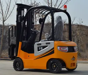 Forklift listrik empilhadeira eletrica 1ton 1,5 ton 2 ton 3 ton 3m kualitas tinggi harga Forklift baterai dengan sertifikat CE