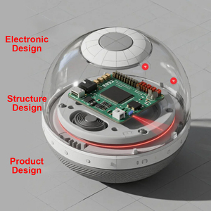 Product Development Smart Pet Toy Interactive Ball 3D Drawings Industrial Design Electronic Design Product Design Services - Product Image 2
