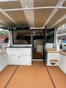 Catamaran de pêche de 10 m de qualité supérieure avec cabine, en <span class=keywords><strong>aluminium</strong></span> marin de qualité <span class=keywords><strong>5083</strong></span> - Product Image 5