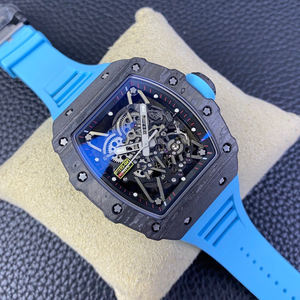 นาฬิกาข้อมือผู้ชาย Richard Mille รุ่น RM35-02 RMAL1 ระบบกลไกในตัว ตัวเรือนคาร์บอนไฟเบอร์ NTPT แบรนด์หรูระดับท็อป - Product Image 2