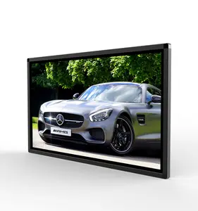 43 Inch Aan De Muur Gemonteerde Touchscreen 3840*2160 4K LCD-Reclamescherm Tentoonstelling
