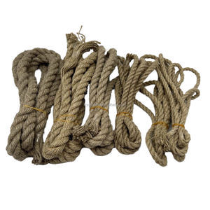 Usine vente 100% corde de chanvre naturel pur 3 brins torsadé Flexible cordons de chanvre <span class=keywords><strong>bobine</strong></span> pour artisanat jardinage maison projets de bricolage - Product Image 3