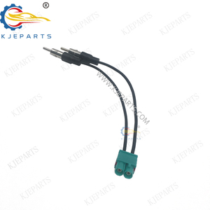 自動車用<span class=keywords><strong>2</strong></span>ピンコネクタラジオアンテナ配線ハーネス、デュアルファクラからDINへのアダプターケーブル付き、VW車用 - Product Image 4