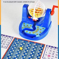 Machine de loterie interactive éducative en plastique, simulateur de jeu de société amusant pour les loisirs des enfants