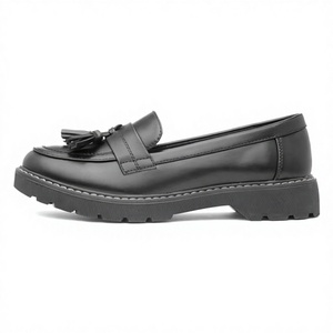 <strong>Lilley</strong> Angel Womens Black Slip-On Flat Loafer-Size 6 UK - Product Image 3
