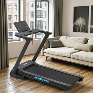 <span class=keywords><strong>Tapis</strong></span> roulant électrique pliable Kstar Bodybuilding avec écran LED, moteur DC 2.0HP, inclinaison automatique à 15%, vitesse maximale <span class=keywords><strong>de</strong></span> 18 km/h, programmes P1-P15, structure en acier - Product Image 1