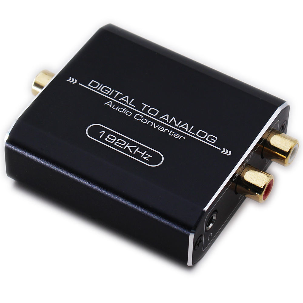 Convertitore Audio Digitale Ad Analogico 192Khz - Ottico/Coassiale A RCA O 3.5mm - Foto 3