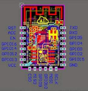 Module sans fil WIFI <span class=keywords><strong>ESP8266</strong></span> avec port série distant ESP-12F - Product Image 6
