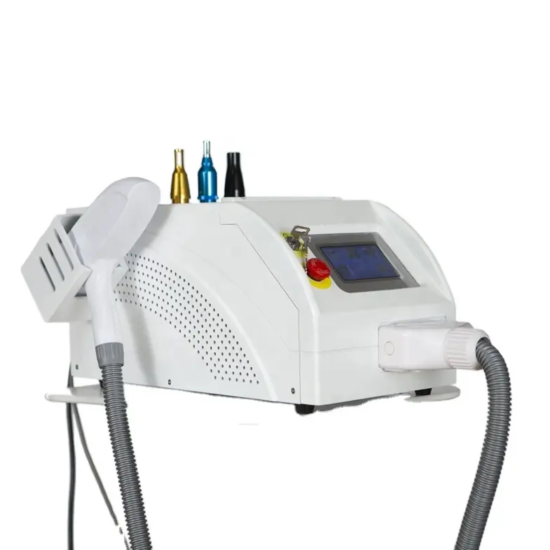 Machine portable picoseconde Q Switch Nd Yag Laser pour éliminer les tatouages, les taches et les cicatrices, les pigments de la peau et les tatouages de couleur, Offre Spéciale