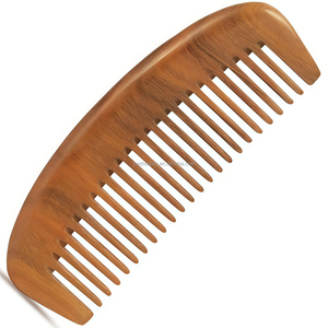 Peines de Madera de Sándalo de Alta Calidad, Precio de Fábrica al por Mayor, Peine para <span class=keywords><strong>Peluquería</strong></span>, Peine de Masaje Ecológico, Peine de Moda - Product Image 6