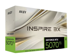 สำหรับ Inspire 3X OC GeForce RTX 5070 Ti 16G Workstation พัดลมระบายความร้อนหน่วยความจำวิดีโอใหม่ - Product Image 6