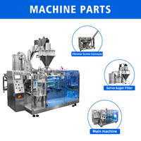 Machine de remplissage et d'emballage automatique à vis sans fin pour poudre de maïs, poivre et épices en sachet préformé