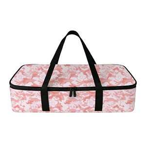 Bolsa Térmica Personalizada para Transportar Ollas y Sartenes, Aislada, Extra Grande, Estilo Puakenikeni Lei, para Picnic en la Playa - Product Image 2