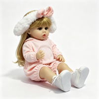 Poupée bébé fille reborn personnalisée, poupée réaliste pour tout-petits, poupée reborn en vinyle silicone, poupée bébé pour jeux d'imitation pour enfants