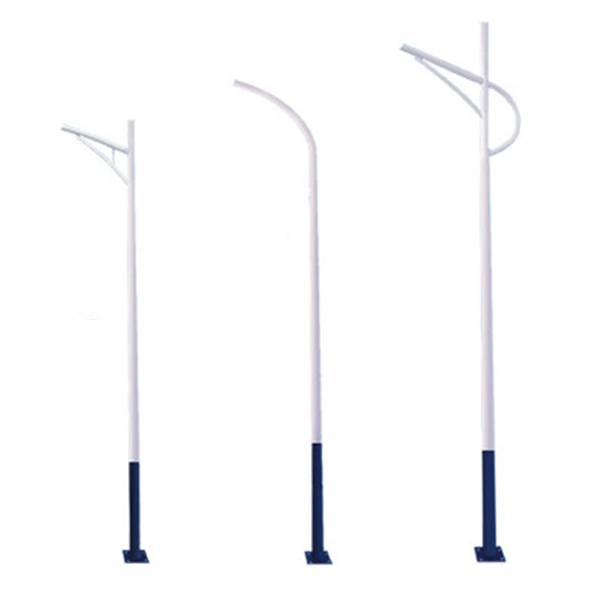 Горячеоцинкованные Уличные светильники Q235, стальные одинарные, наружные, 7 м