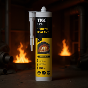 Sellador Tkk Seal 1600 C, 300 ml, Negro, Material Ignífugo - Product Image 2