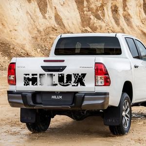 Adesivos de vinil para carro, decalques de carro para trás do porta-malas hilux revo/vigo