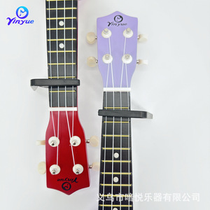 Capo para ukelele, abrazadera ajustable de plástico y acero para accesorios de guitarra y ukelele - Product Image 2