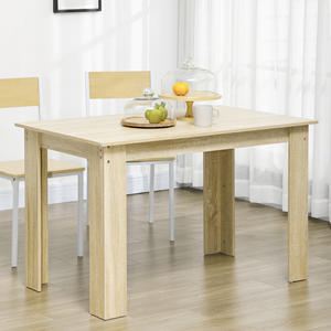 Juego de mesa de centro de roble y Metal de Diseño Europeo minimalista duradero para sala de estar, comedor, muebles de madera maciza con tapa de vidrio - Product Image 3