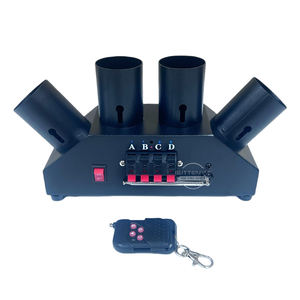 نظام إطلاق الألعاب النارية الباردة للمسرح الداخلي للاحتفالات بالعام الجديد وحفلات الزفاف، نافورة ألعاب نارية حديدية بـ 4 قنوات على شكل مروحة - Product Image 1