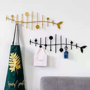Creative Metal <strong>Key</strong> <strong>Hook</strong> Living Room Wall and Door Storage Organizer <strong>for</strong> Hanging <strong>Hooks</strong> <strong>Home</strong> <strong>Decoration</strong> Porch Rack - Product Image 4