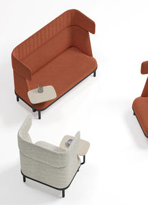 Ensemble de canapés modulables en tissu moderne pour hôtel de luxe, restaurant, réception, bureau, mobilier commercial - Product Image 6