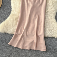 Frühling Elegante träger lose Tunika Casual Midi Kleid für Frauen Ärmellose Empire Patchwork Stickerei Seide Vestidos