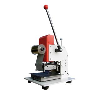 Zware Logo Embossing Hete Folie Stempelmachine Voor Leer Papier Plastic - Product Image 1