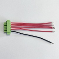 Bloque de terminales de tornillo enchufable de doble cara, cable de terminales multipin para transmisión de señal en equipos industriales
