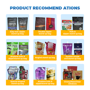 Sacs en Mylar refermables avec finition mate en plastique imprimé personnalisé de haute qualité 1g 3.5g 7g Serrure à glissière durable pour le stockage en petite <span class=keywords><strong>quantité</strong></span> - Product Image 6